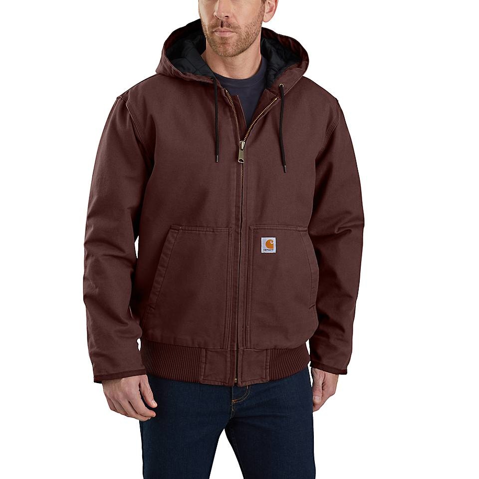 Carhartt Men's Washed Duck Insulated Active Jacket - Traditions ...