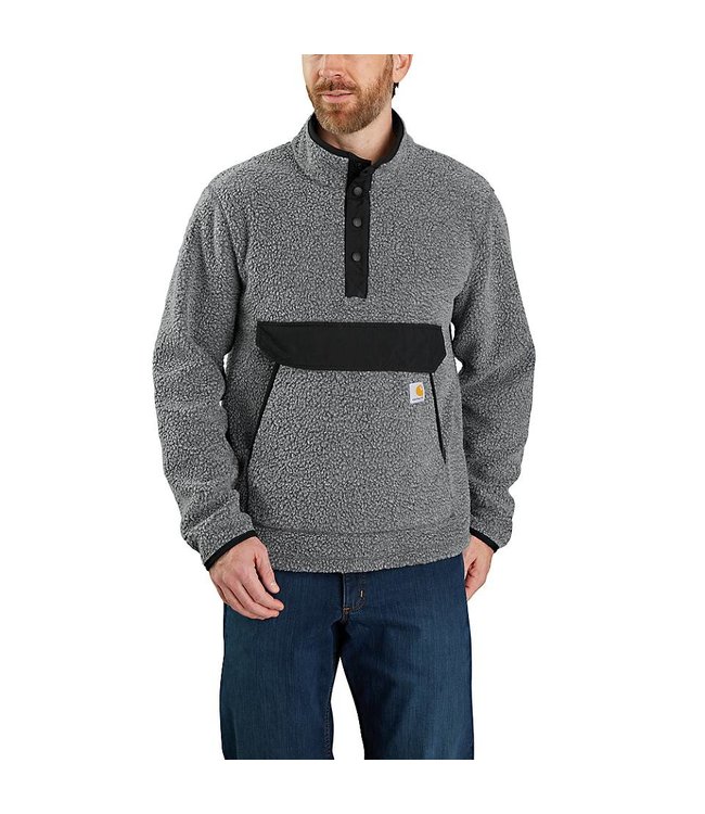 Carhartt Men's Relaxed Fit Fleece Snap Front Jacket 104991