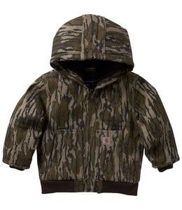 Carhartt Boy's Infant/Toddler Canvas Insulated Hooded Camo Active Jac CP8570