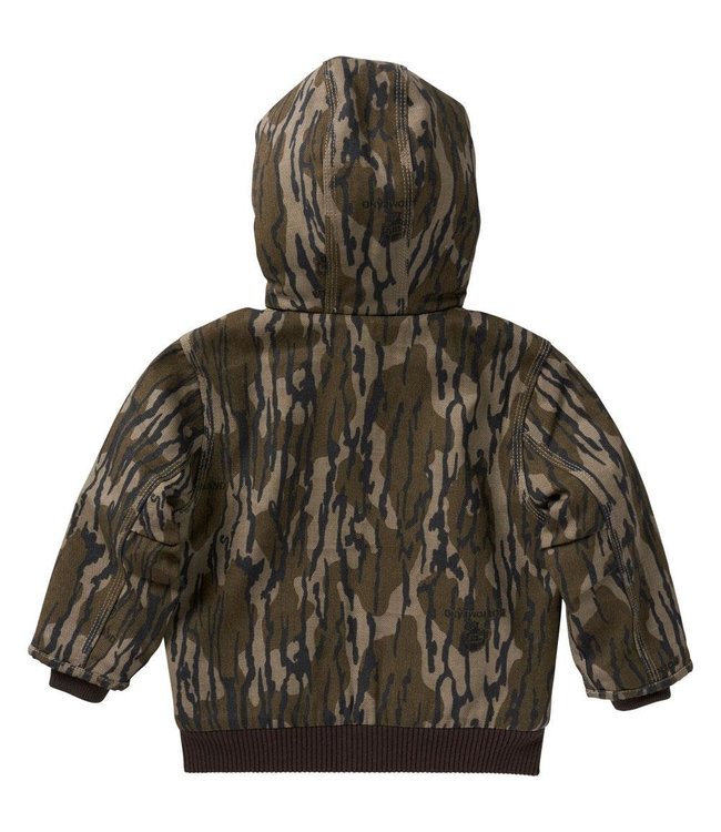 Carhartt Boy's Infant/Toddler Canvas Insulated Hooded Camo Active Jac CP8570