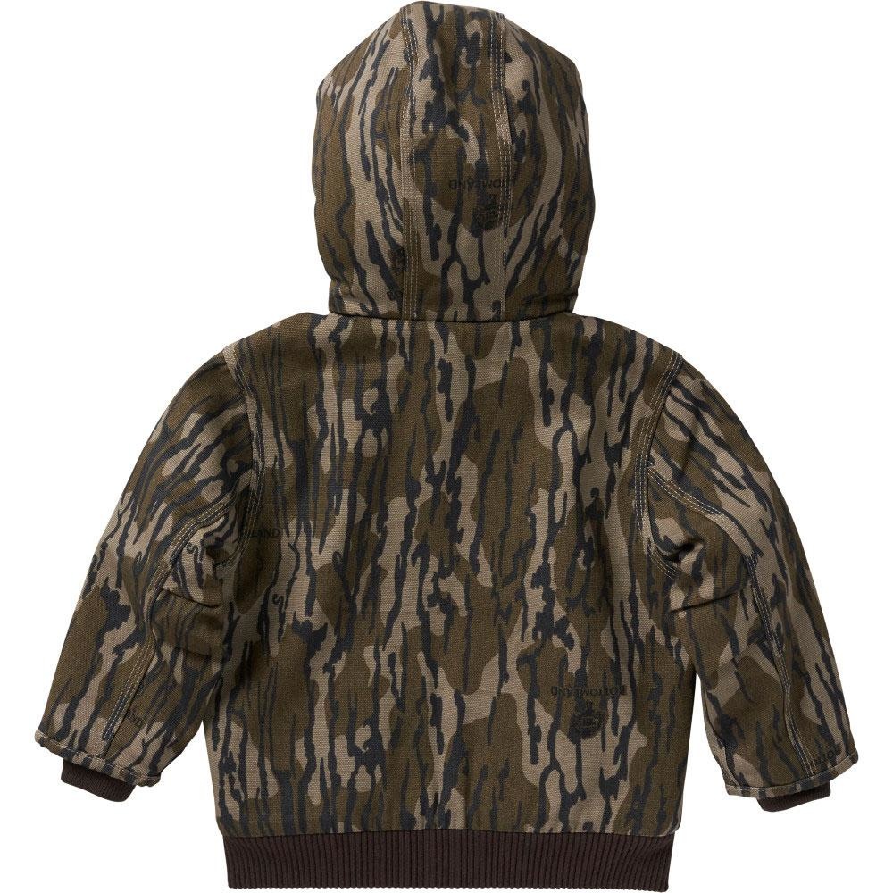 Carhartt Real Tree Camo Quilted Hunting Jacket Coat Hood Youth Boys Size  XXS 4/5