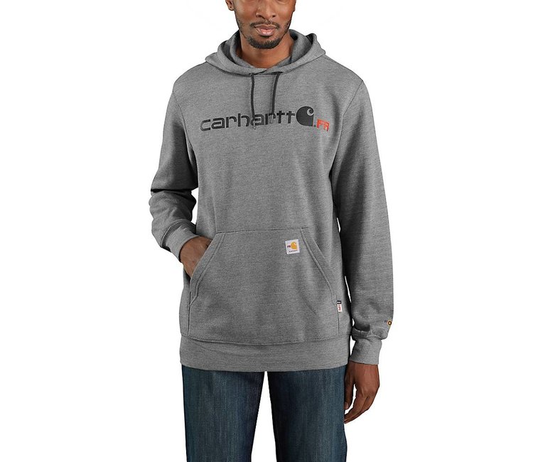 Carhartt Men's Flame-Resistant Force Loose Fit Midweight Sweatshirt -  Traditions Clothing & Gift Shop