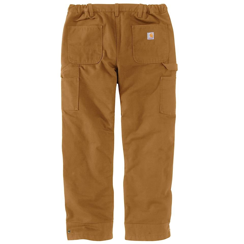 Carhartt Men's Loose Fit Washed Duck Insulated Pant | Brown | XL