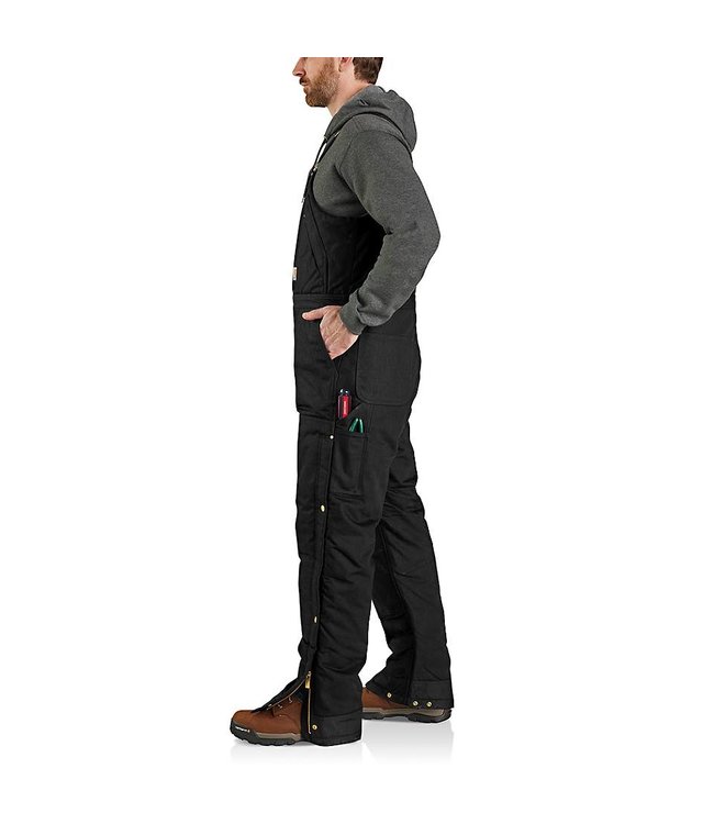 Carhartt Men's Loose Fit Firm Duck Insulated Biberall 105470