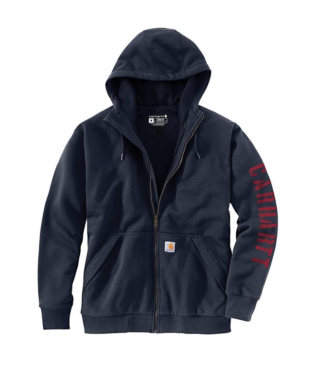 Carhartt Men's Rain Defender® Loose Fit Fleece-Lined Logo Graphic Sweatshirt 105443