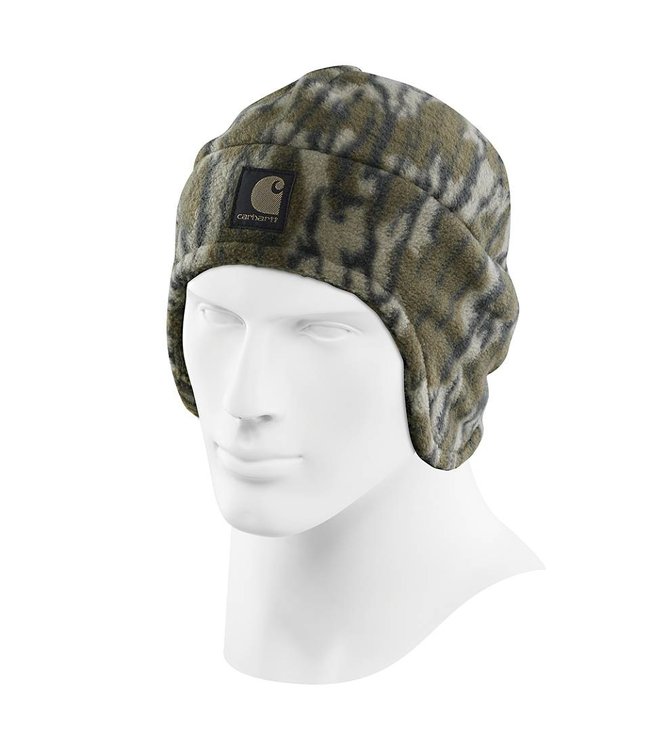 Carhartt Men's Camo Fleece 2-in-1 Hat 105517