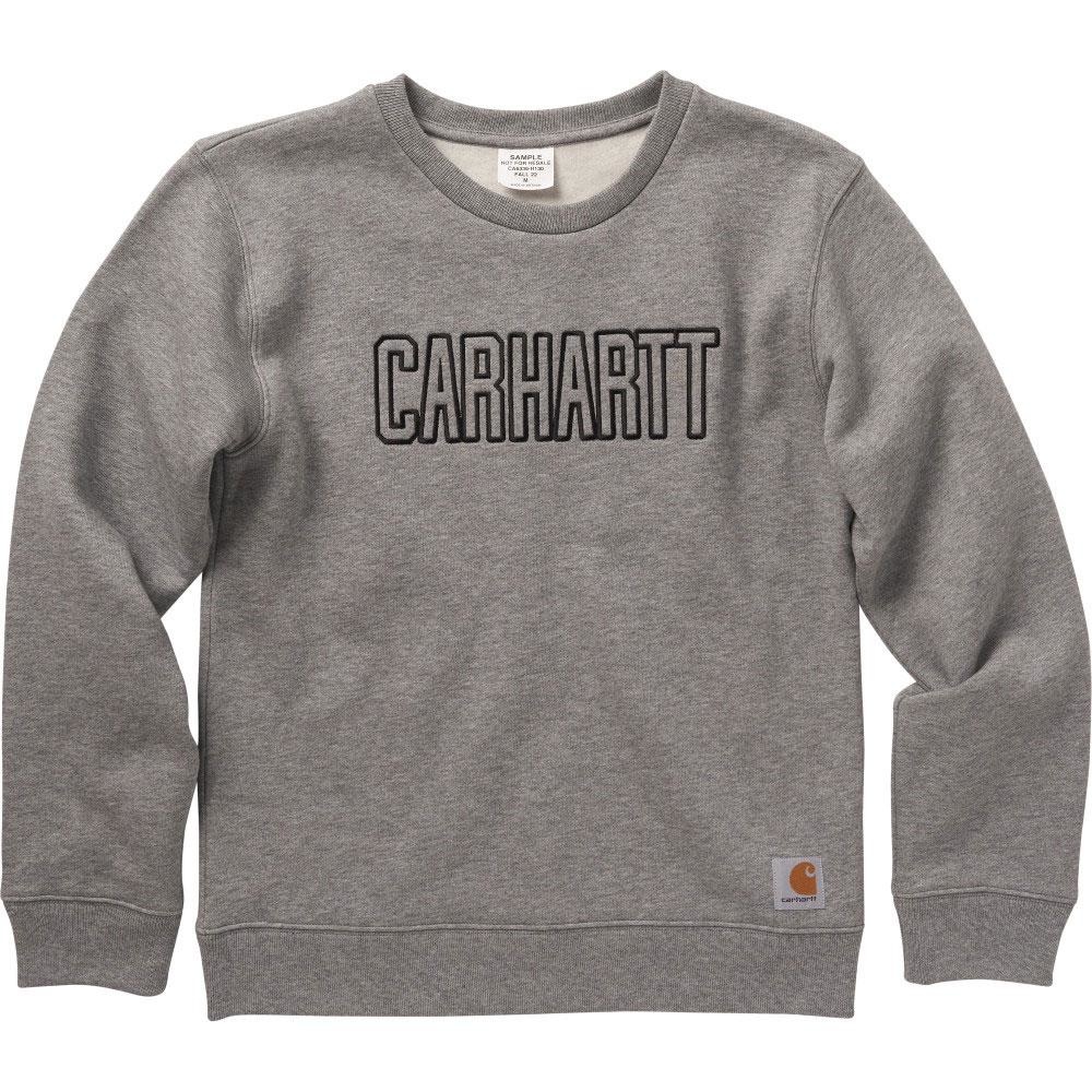 Carhartt block logo crewneck sweatshirt sale