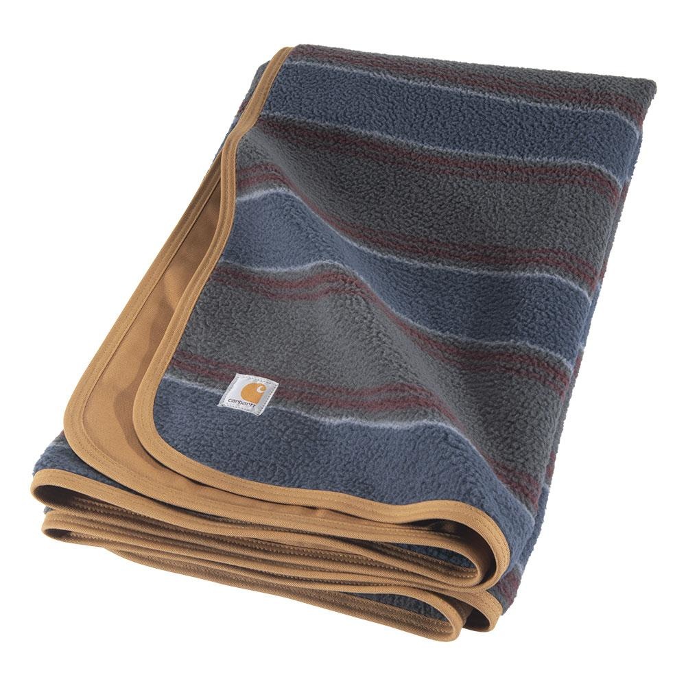 Carhartt Firm Duck Sherpa Striped Throw Traditions Clothing & Gift Shop