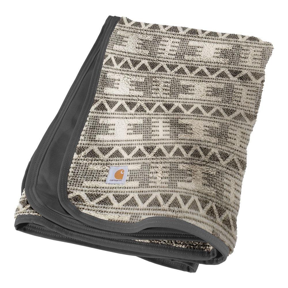 Carhartt Firm Duck Sherpa Malt Geo Blanket - Traditions Clothing