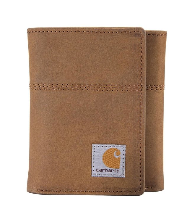 Carhartt Saddle Leather Trifold Wallet B0000208