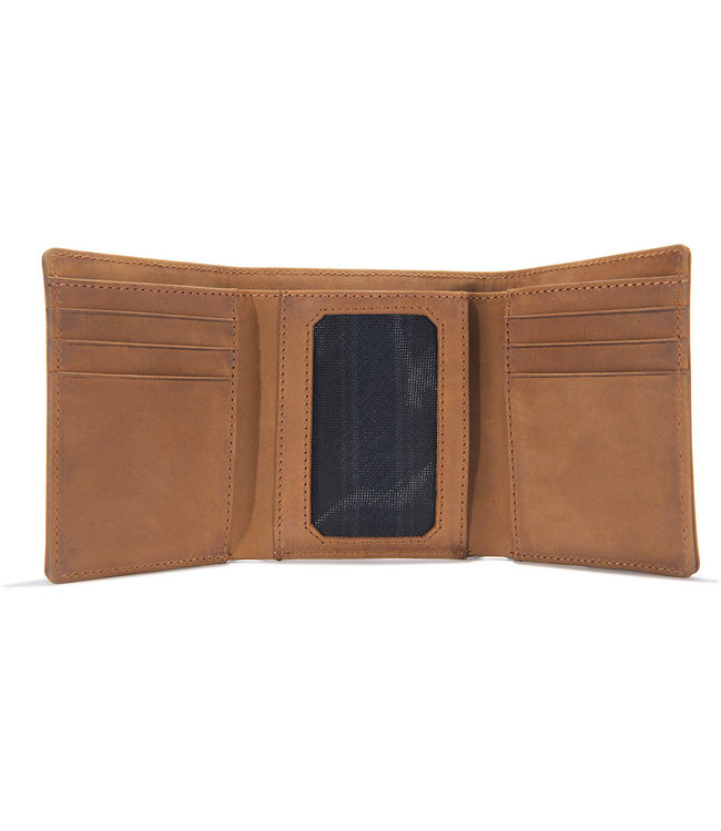 Carhartt Saddle Leather Trifold Wallet B0000208