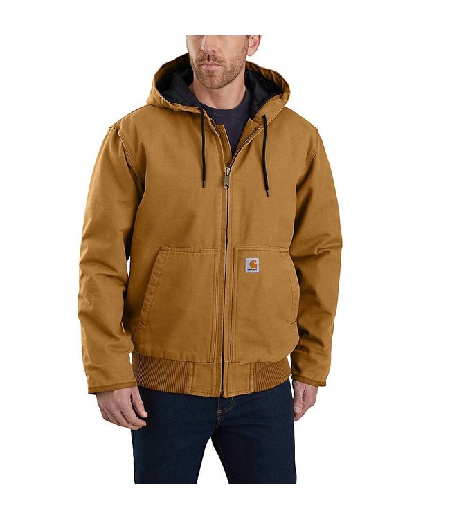 Carhartt Men's Washed Duck Insulated Active Jacket 104050