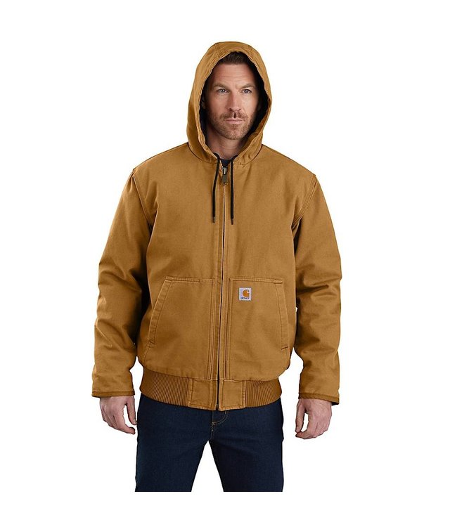 Carhartt Men's Washed Duck Insulated Active Jacket 104050