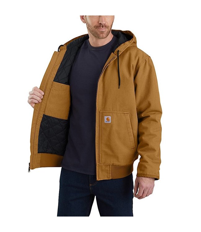 Carhartt Men's Washed Duck Insulated Active Jacket 104050