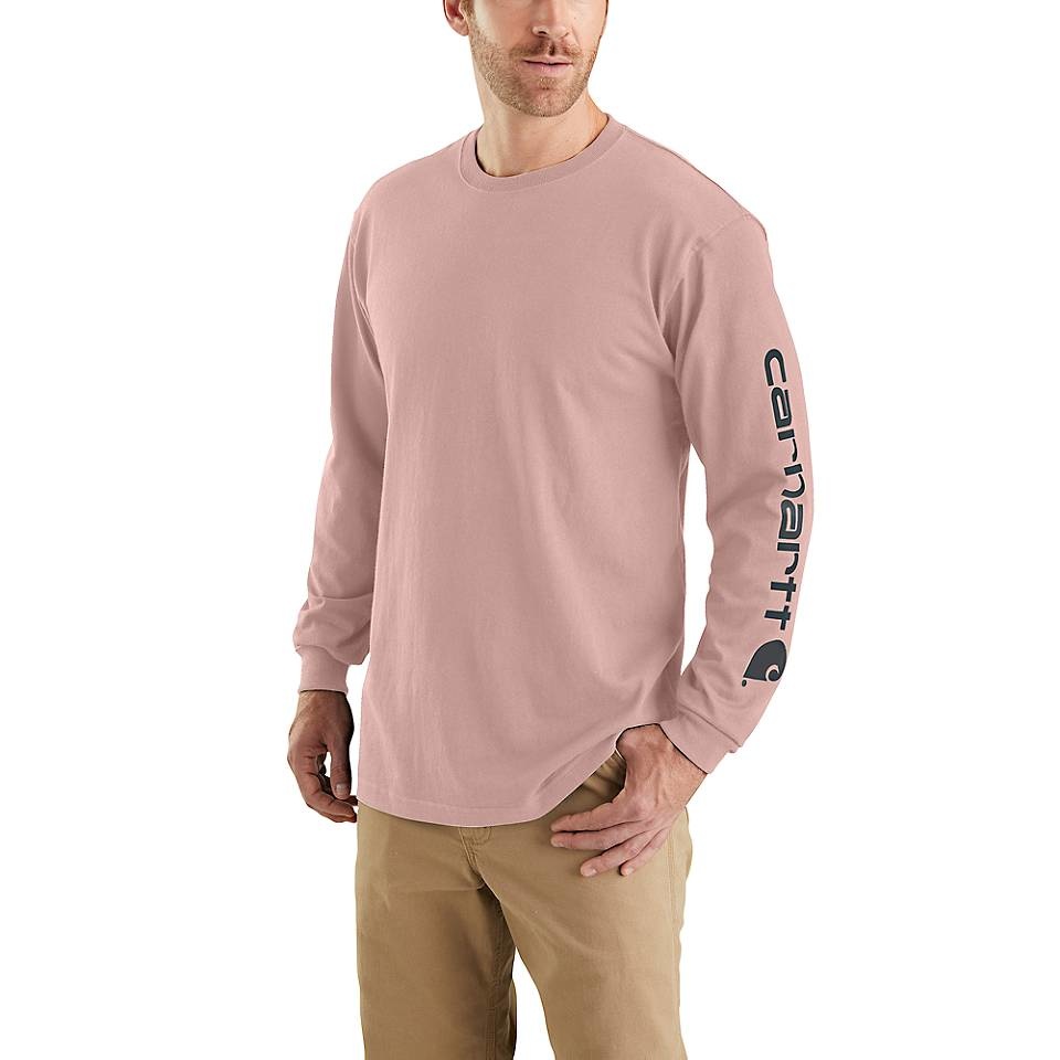 【Carhartt】 LONG-SLEEVE LOGO SLEEVE GRAPHIC T-SHIRT Carhartt Long-Sleeve Graphic Logo T-Shirt at Tractor Supply Co