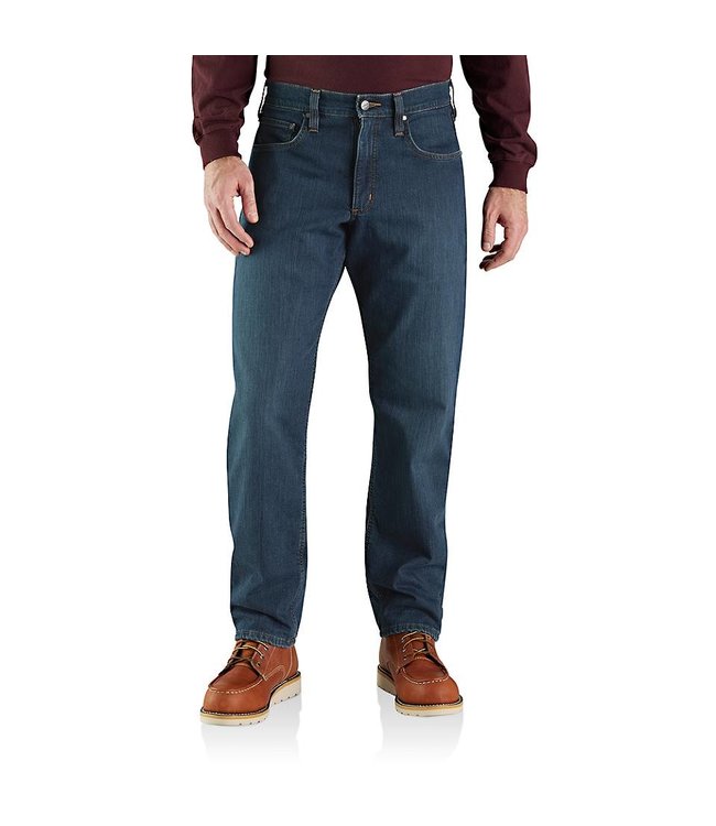 New Lee Fleece Lined Winter Jeans Relaxed Fit Men's Sizes 30 32 34 36 38 40  42