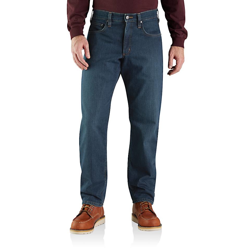 Carhartt Men's Relaxed Fit Fleece-Lined Jean - Traditions Clothing ...