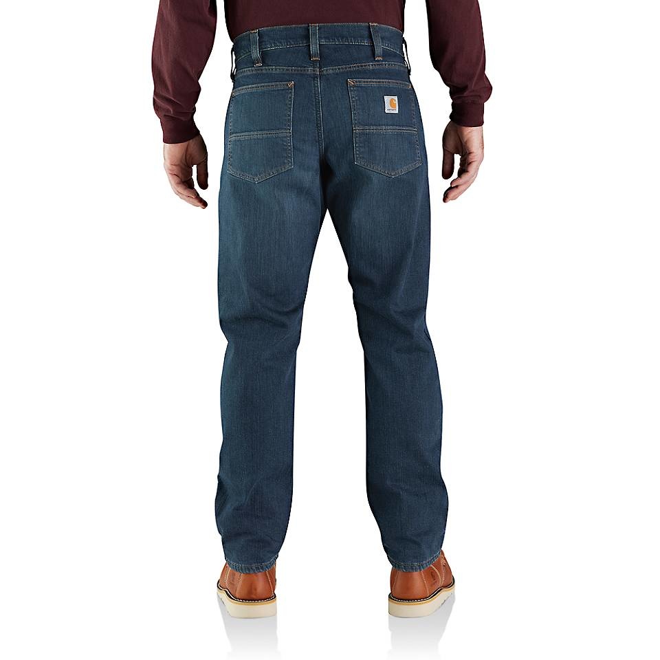 Men's Rugged Flex® Relaxed Fit Fleece-Lined 5-Pocket Jean 104939