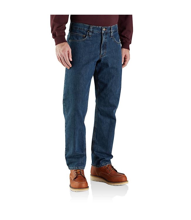 Carhartt Men's Relaxed Fit Flannel-Lined Jean - Traditions Clothing & Gift  Shop