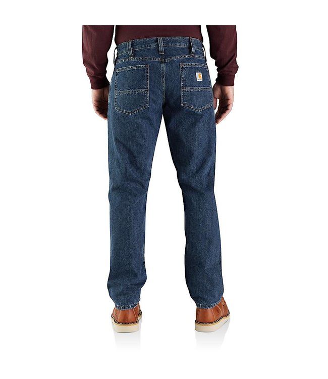 Carhartt Men's Relaxed Fit Flannel-Lined 5-Pocket Jean 104942