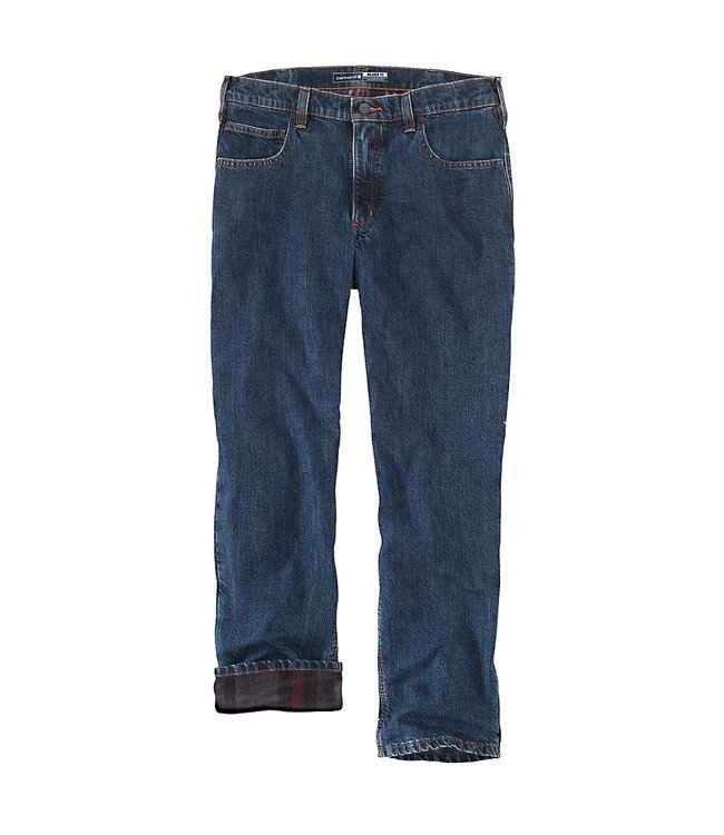 Carhartt Men's Relaxed Fit Flannel-Lined Jean - Traditions Clothing ...