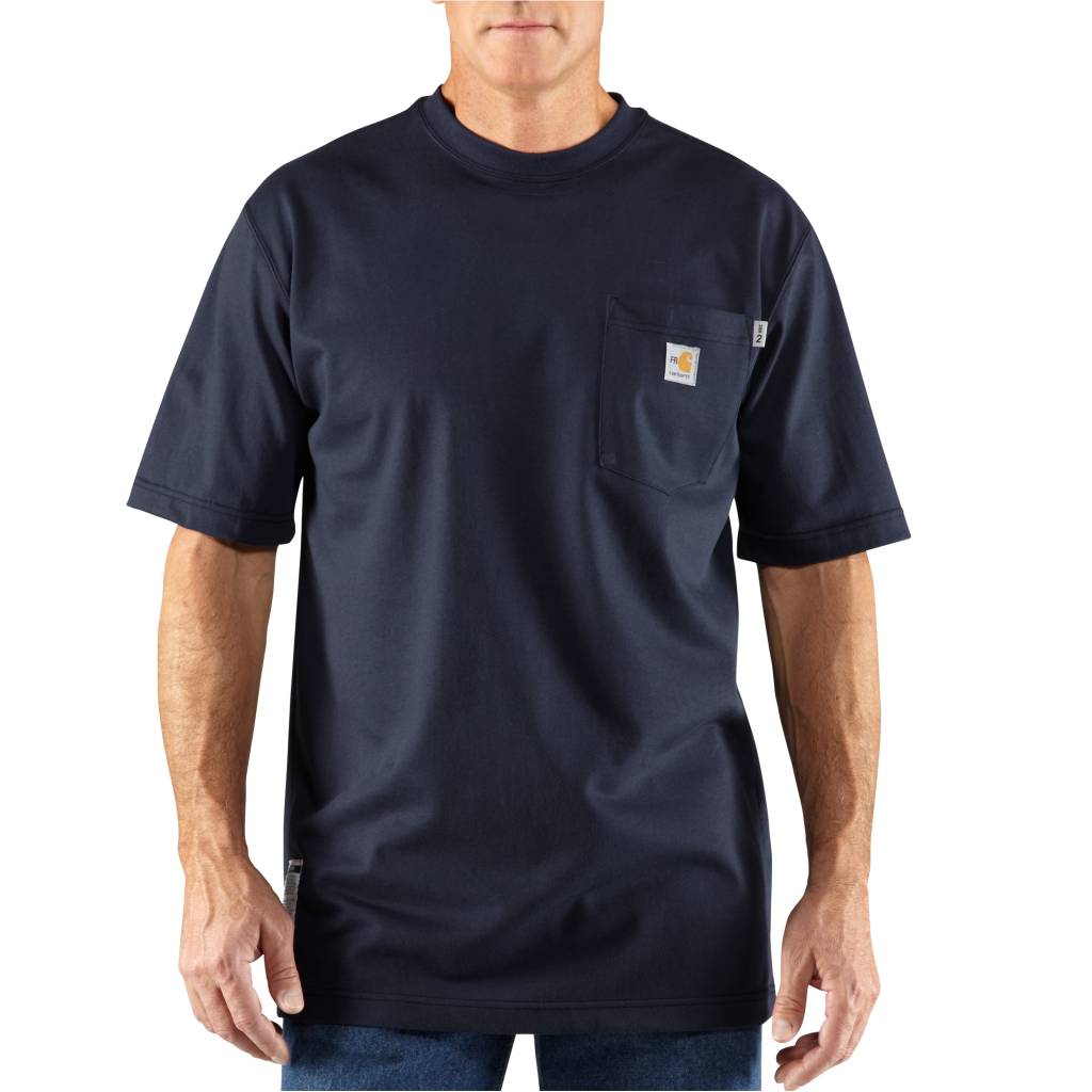  Carhartt Men's 100235 Flame-Resistant Force Long Sleeve Cotton  T-Shirt : Clothing, Shoes & Jewelry