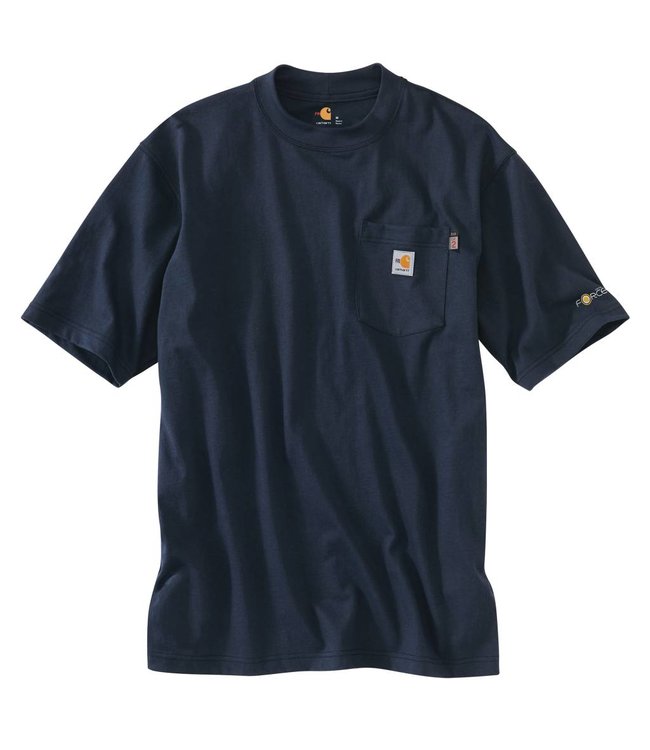 Carhartt Men's Force Cotton Short-Sleeve Flame-Resistant T-Shirt ...