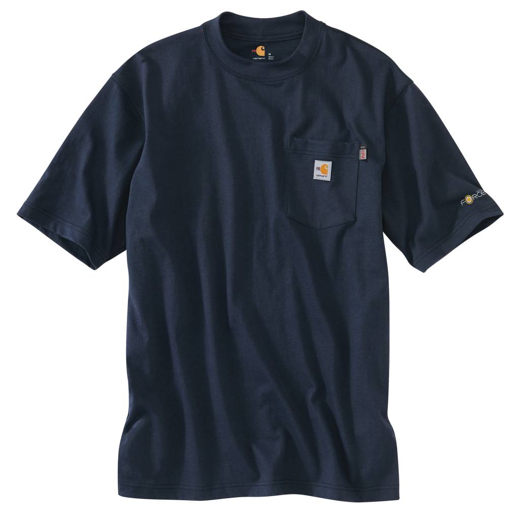 Carhartt Men's Force Short-Sleeve Flame-Resistant T-Shirt - Traditions ...