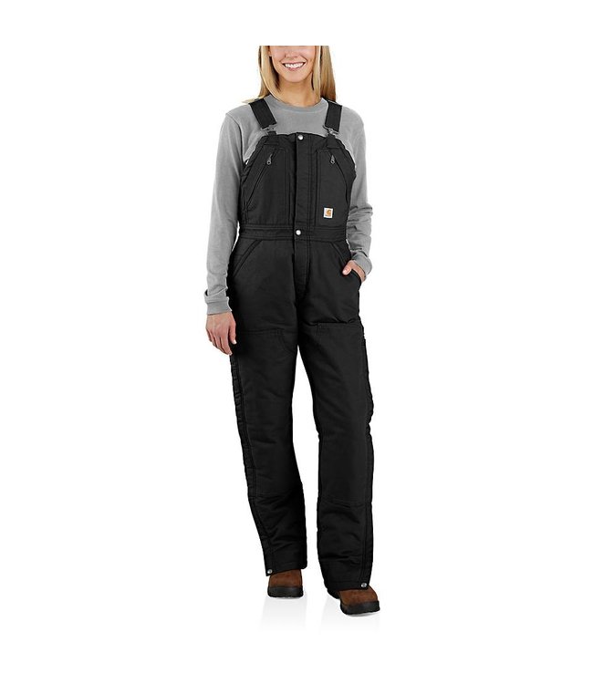 Carhartt Women's Loose Fit Washed Duck Insulated Biberall 104694