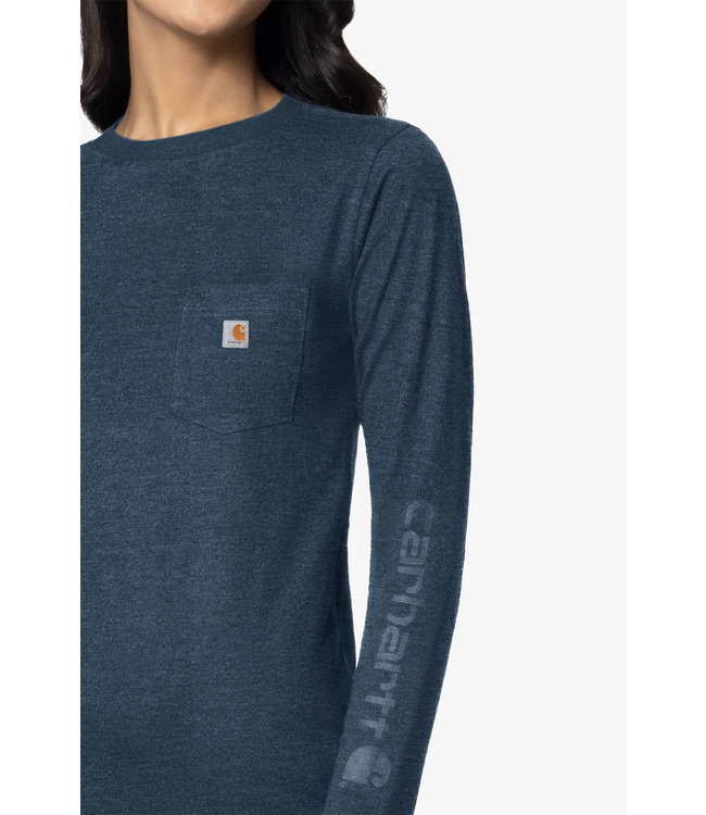 Carhartt Women's Sub-Scrubs Long-Sleeve Pocket Tee C37305