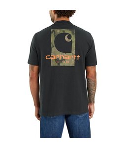 Carhartt Men's Loose Fit Heavyweight Short-Sleeve Camo Logo Graphic T-Shirt 105755