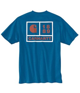 Carhartt Men's Relaxed Fit Heavyweight Short-Sleeve Pocket 1889 Graphic T-Shirt 105712