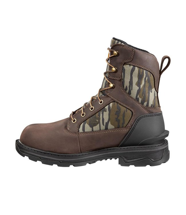 Carhartt Men's Ironwood Waterproof 8-Inch Camo Work Boot FT8002-M