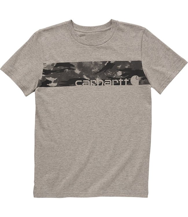 Carhartt Boy's Short-Sleeve Camo Stripe T-Shirt CA6373