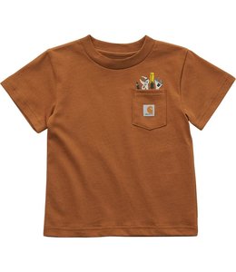Carhartt Boy's Short-Sleeve Pocket Tool T-Shirt CA6404