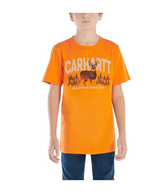 Carhartt Boy's Short-Sleeve Deer T-Shirt CA6362
