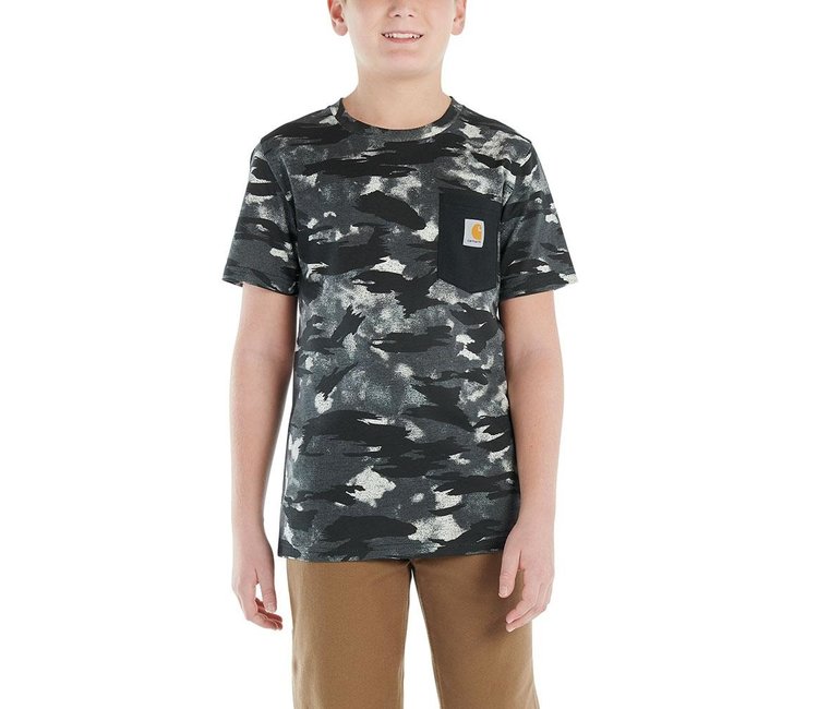 Jeg var overrasket gear hjælpemotor Carhartt Boy's Short-Sleeve Camo Pocket T-Shirt - Traditions Clothing &  Gift Shop