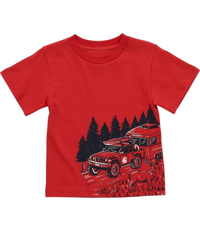 Carhartt Boy's Short-Sleeve Camping Wrap T-Shirt CA6407