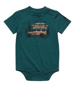 Carhartt Boy's Infant Short-Sleeve Truck Bodysuit CA6387