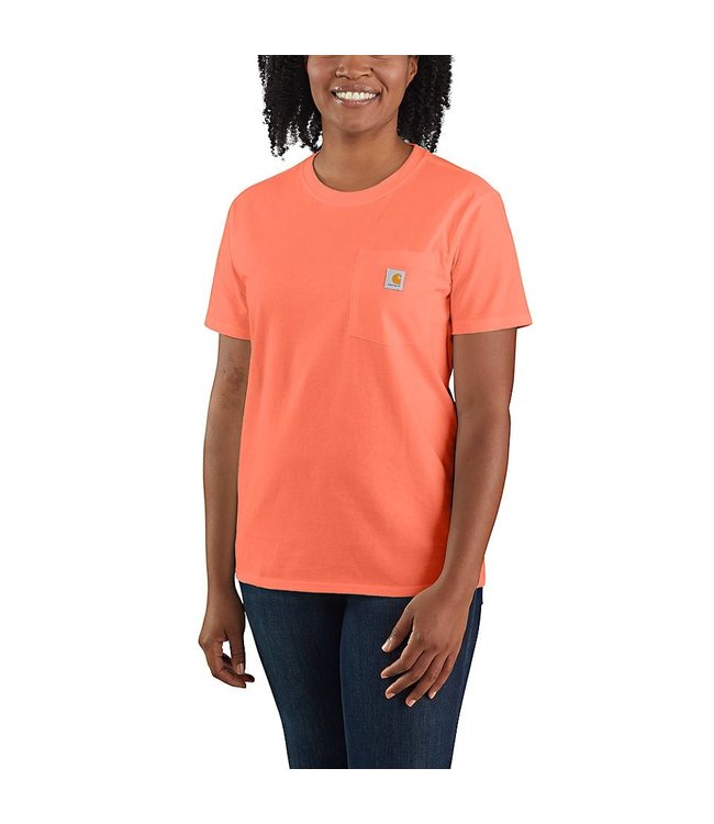 Carhartt Women's Loose Fit Heavyweight Short-Sleeve Pocket T-Shirt 103067