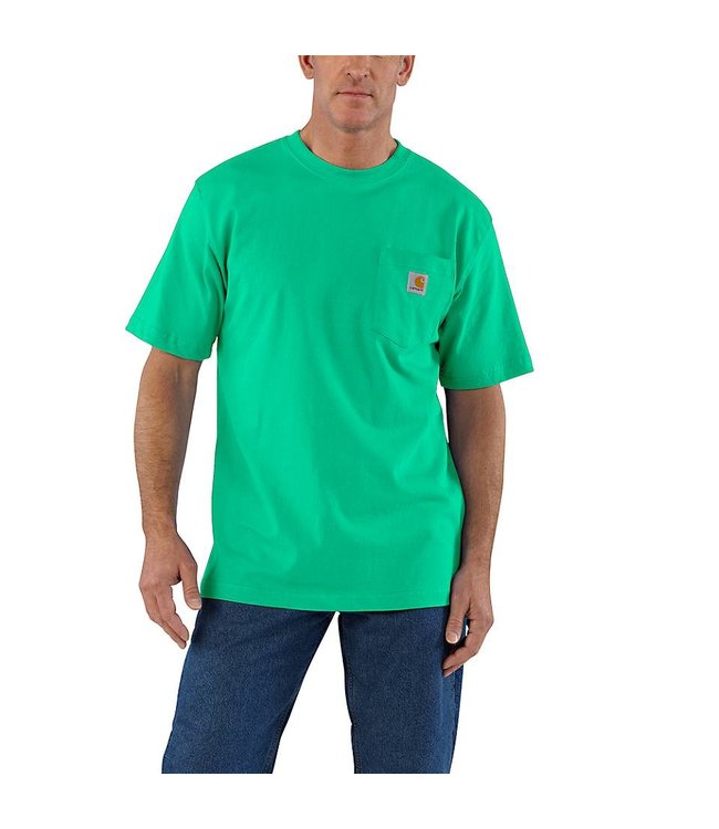 Carhartt Men's Loose Fit Heavyweight Short-Sleeve Pocket T-Shirt K87