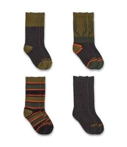 Carhartt Boy's Heavyweight Crew Sock 4-Pack SC1034J