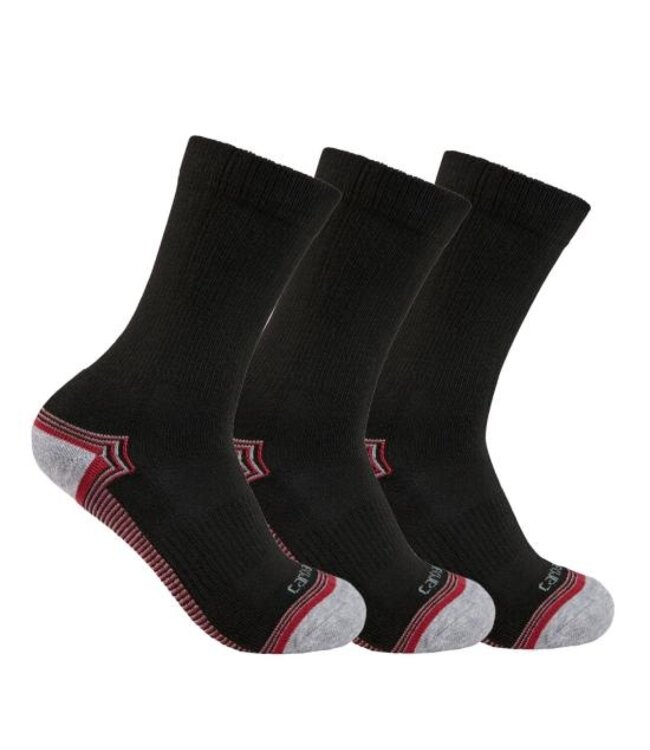 Carhartt Women's Force® Midweight Crew Sock 3-Pack SC6423W