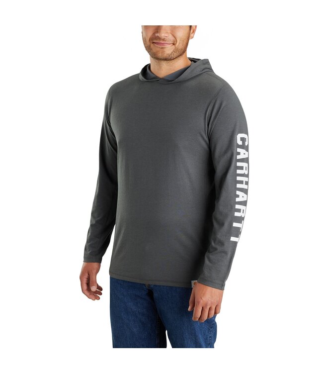 Carhartt Men's Long-Sleeve Graphic Hooded T-Shirt - Traditions Clothing ...