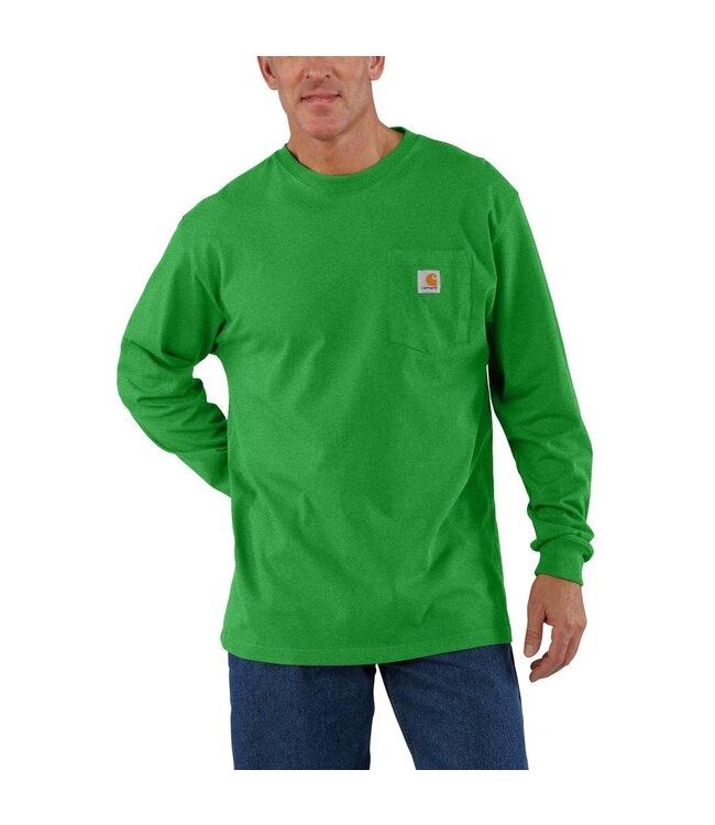 Carhartt Men's Workwear Long-Sleeve Pocket T-Shirt K126