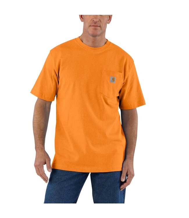 Carhartt Men's Loose Fit Heavyweight Short-Sleeve Pocket T-Shirt K87
