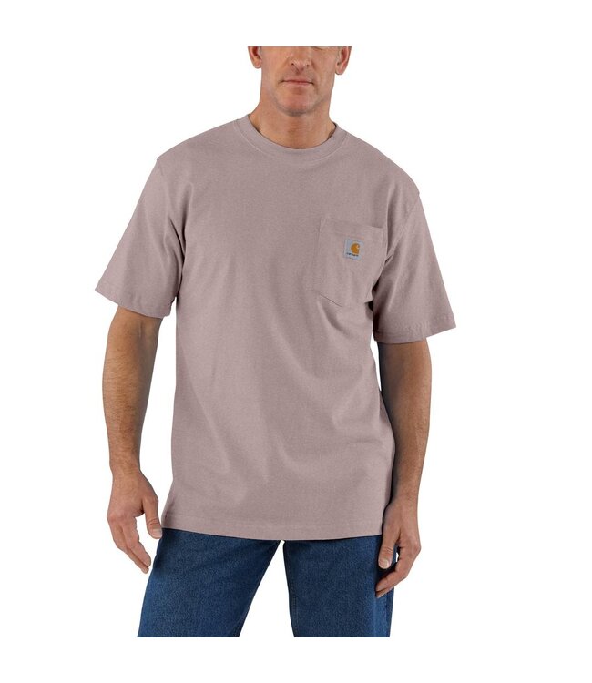 Carhartt Men's Loose Fit Heavyweight Short-Sleeve Pocket T-Shirt K87