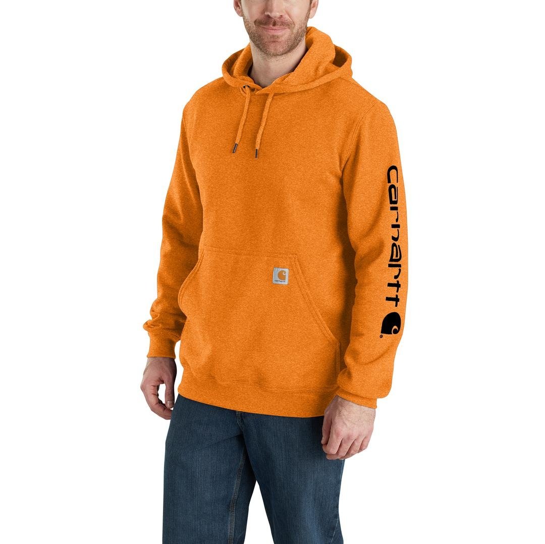 Carhartt Men s Midweight Hooded Logo Sweatshirt Traditions