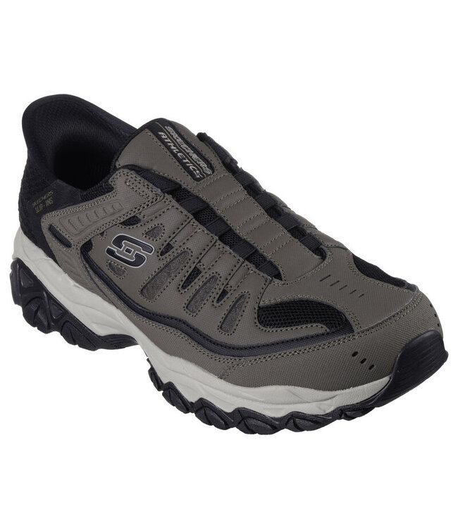 Skechers Men's Slip-Ins: After Burn M. Fit- Ridgeburn Shoe 237563 BRN