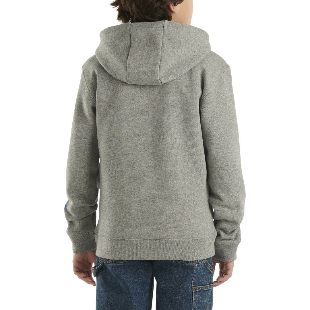 Carhartt Boys Pocket Long Sleeve T-Shirt (S - XL) | Grey